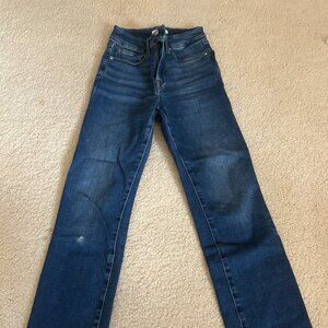 Good American Good Legs Straight Jeans - 00/24